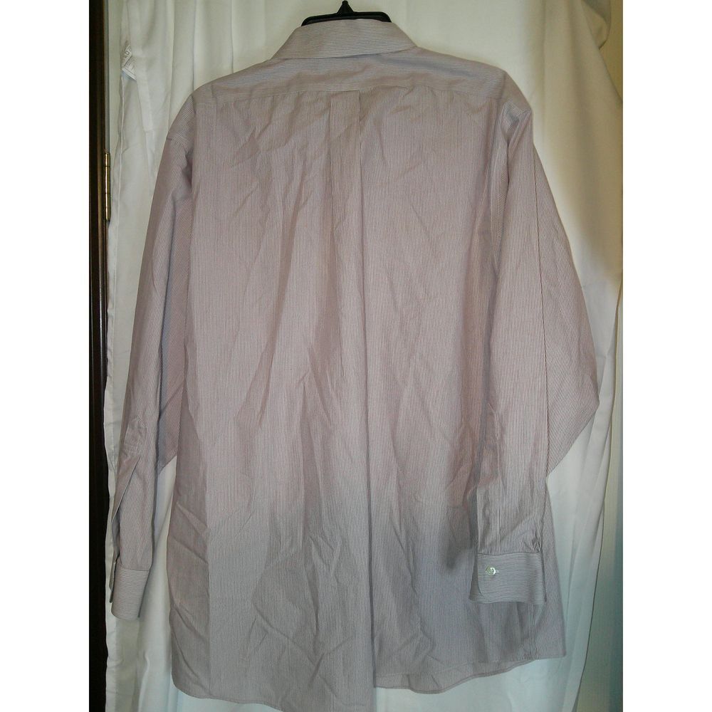Brooks Brothers Classic Fit Button-Down Dress Shirt Light Pink Long Sleeve